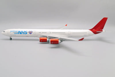 JC Wings XX20098 1:200 Maleth Aero Airbus A340 - 600 9H - PPE "Thank you NHS"