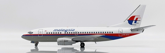 JC Wings XX20253 1:200 Malaysia Airlines Boeing 737 - 500 9M - MFB