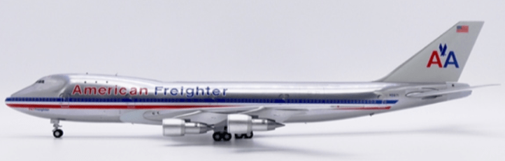 JC Wings XX20290 1:200 American Airlines Freighter Boeing 747 - 100(SF) "Polished" N9671