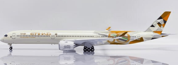 JC Wings XX20339 1:200 Etihad Airways Airbus A350 - 1000 "50 Years"