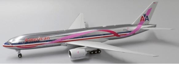 JC Wings XX2192 1:200 American Airlines Boeing 777 - 200ER "Pink Ribbon" N759AN