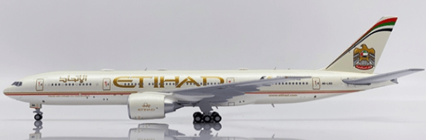 JC Wings XX40107 1:400 Etihad Airways Boeing 777 - 200LR "2015 Formula 1" Reg: A6 - LRD