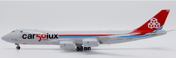 JC Wings XX40156 1:400 Cargolux Boeing 747 - 8F "car50lux" Reg: LX - VCC