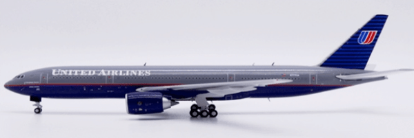 JC Wings XX40206 1:400 United Airlines Boeing 777 - 200 "Battleship" Reg: N777UA