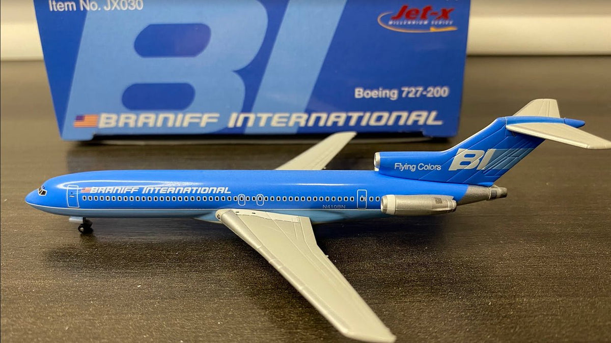 Jet - X JX030 1:400 Braniff International Boeing 727 - 200