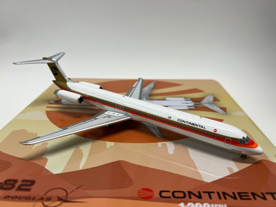 Jet-X Models JX024-2-002 1:200 Continental MD-82 Polished N802NY