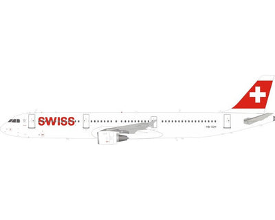 JFox 1:200 JF - A321 - 003 Swiss Airlines Airbus A321 HB - IOH