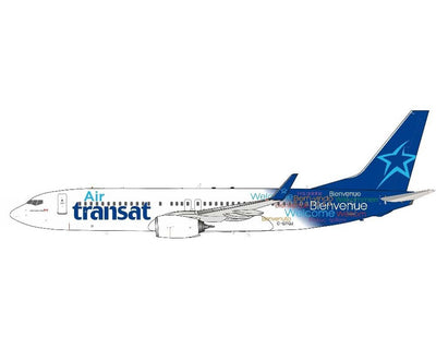 JFox JF - 737 - 8 - 027 1:200 Air Transat Boeing 737 - 800 C - GTQJ