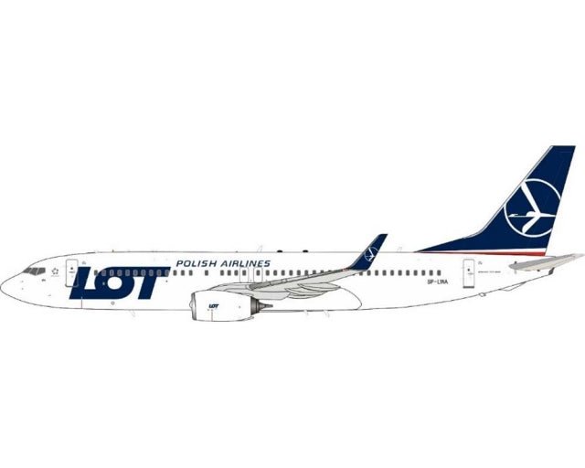 *JFox JF - 737 - 8 - 031 1:200 LOT Boeing 737 - 800 SP - LWA