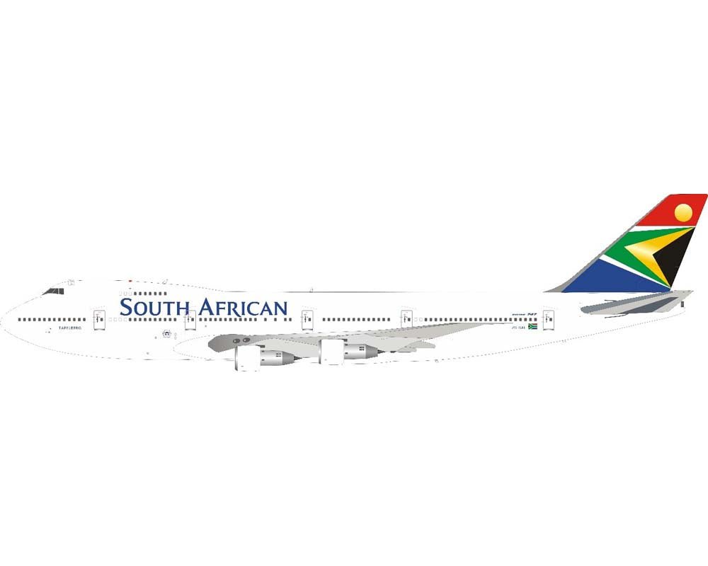 JFox JF - 747 - 2 - 016 1:200 South African Boeing 747 - 200 ZS - SAL