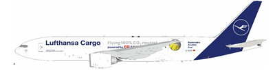 JFox JF - 777 - 2 - 004 1:200 Lufthansa Cargo Boeing 777 - FBTD - ALFG "Sustainable Aviation Fuel"