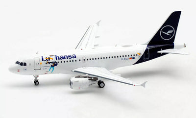 JFox JF - A319 - 013 1:200 Lufthansa A319 - 114 "Lu the Duck D - AILU"
