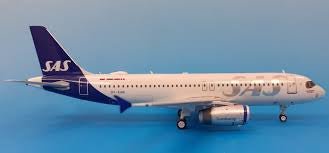 Jfox JF - A320 - 033 1:200 Airbus A320 - 200 SAS (Scandinavian) OY - KAM
