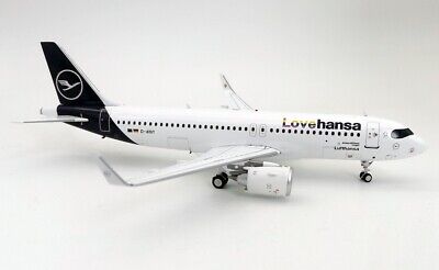 JFox JF - A320 - 047 1:200 Lufthansa Airbus A320 - 271N "Lovehansa"