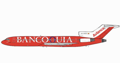 JP60 Models JP60 - 722AV - 3480K Boeing 727 - 200 Avianca "BancoQuia" HK - 3480X