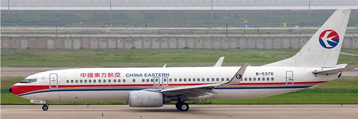 KJ Models 1:200 scale China Eastern Airlines Boeing 737-86N(WL) B-5376 diecast model airplane