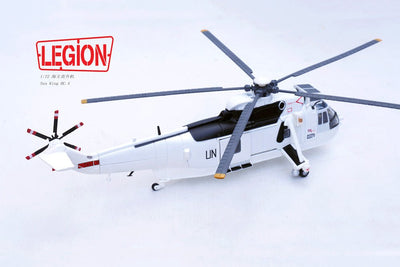 Legion Models LEG - 14008LC 1:72 Westland Sea King HC.4 845 Naval Air Squadron, RN, United Nations Protection Force, Bosnia/Croatia, 1995