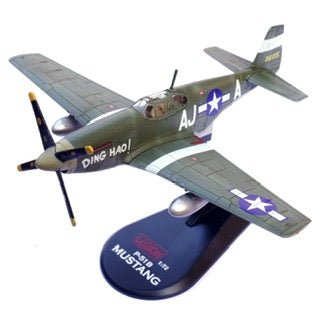 Legion Models LEG - 14606LD 1:72 North American P - 51B Mustang – "Ding Hao!," Medal of Honor recipient and 12 - victory ace Maj. James Howard, Commander, 356th Fighter Squadron, 354th Fighter Group, USAAF, 1944