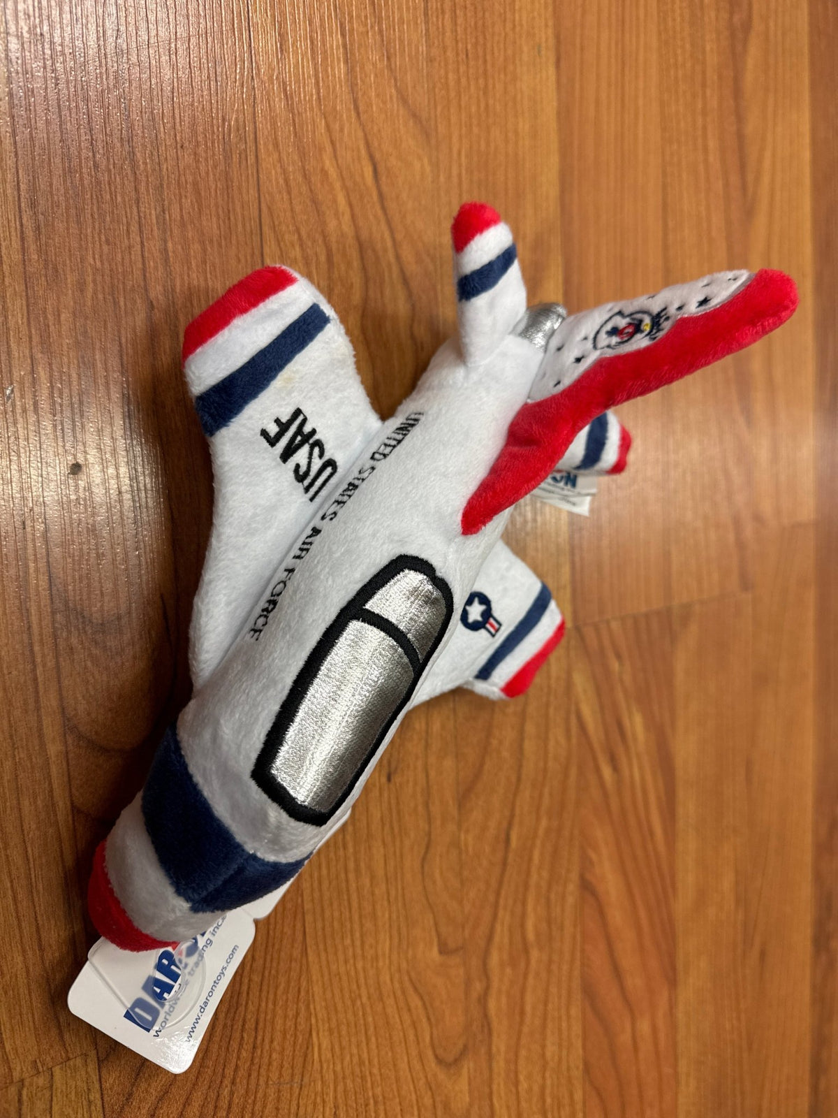 MT018 THUNDERBIRDS PLUSH AIRPLANE