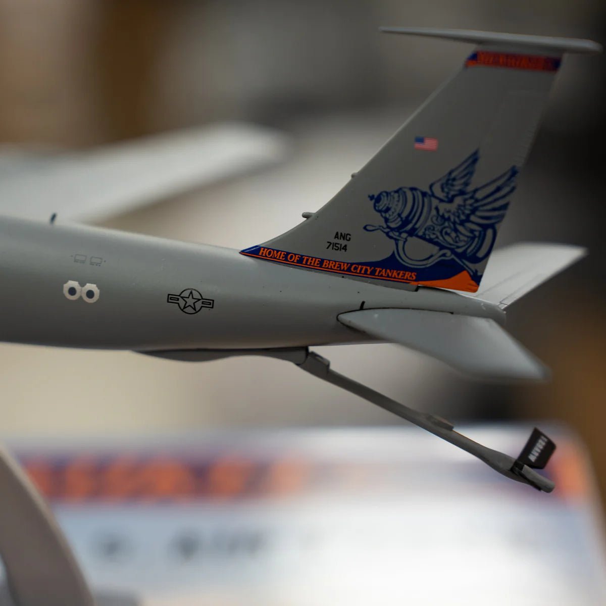 MTS Exclusive MTS135USAF1514 1:200 Boeing KC-135R Stratotanker 57-1514 128th ARW, Wisconsin ANG Signature Edition