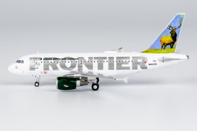 NG 48010 1:400 Frontier Airlines Airbus A318 - 100 N802FR (Montana the Elk)