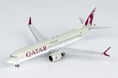 NG 88019 1:400 Qatar Airways Boeing 737 MAX 8 A7 - BSE