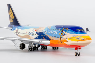 NG Models 04012 1:400 Singapore Airlines 747 - 400 9V - SPK (Tropical livery)