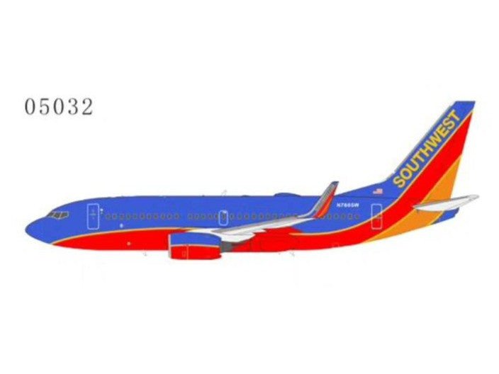 NG Models 05032 1:200 Southwest Airlines 737 - 700/w N786SW (Canyon Blue livery)