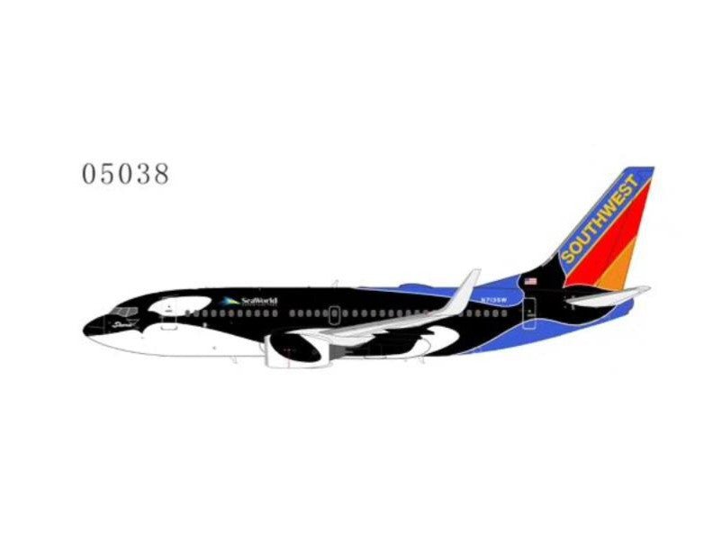NG Models 05038 1:200 Southwest Airlines 737 - 700/w N713SW (Shamu livery)