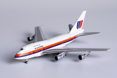NG Models 07015 1:400 United Airlines 747SP N147UA (“Saul Bass" livery; named "Friendship One”)