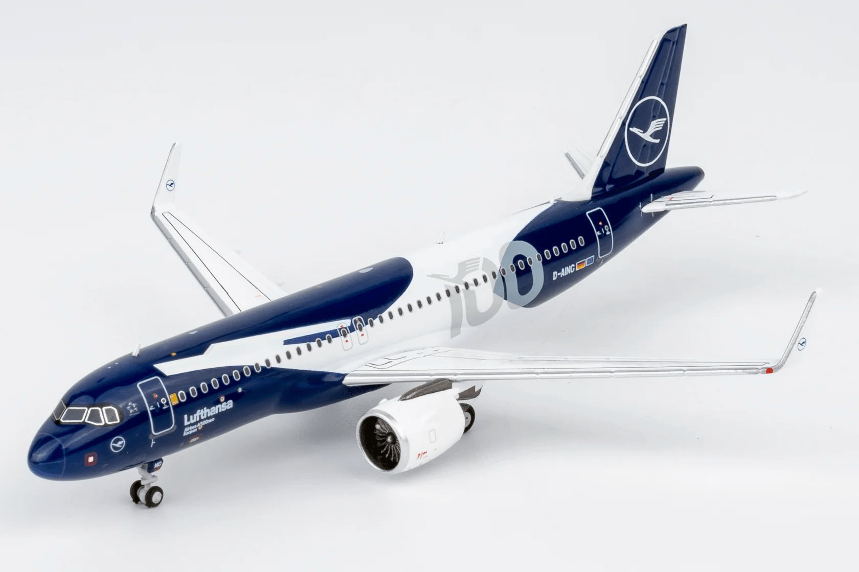 NG Models 15072 1:400 Lufthansa A320neo 100 Years Anniversary