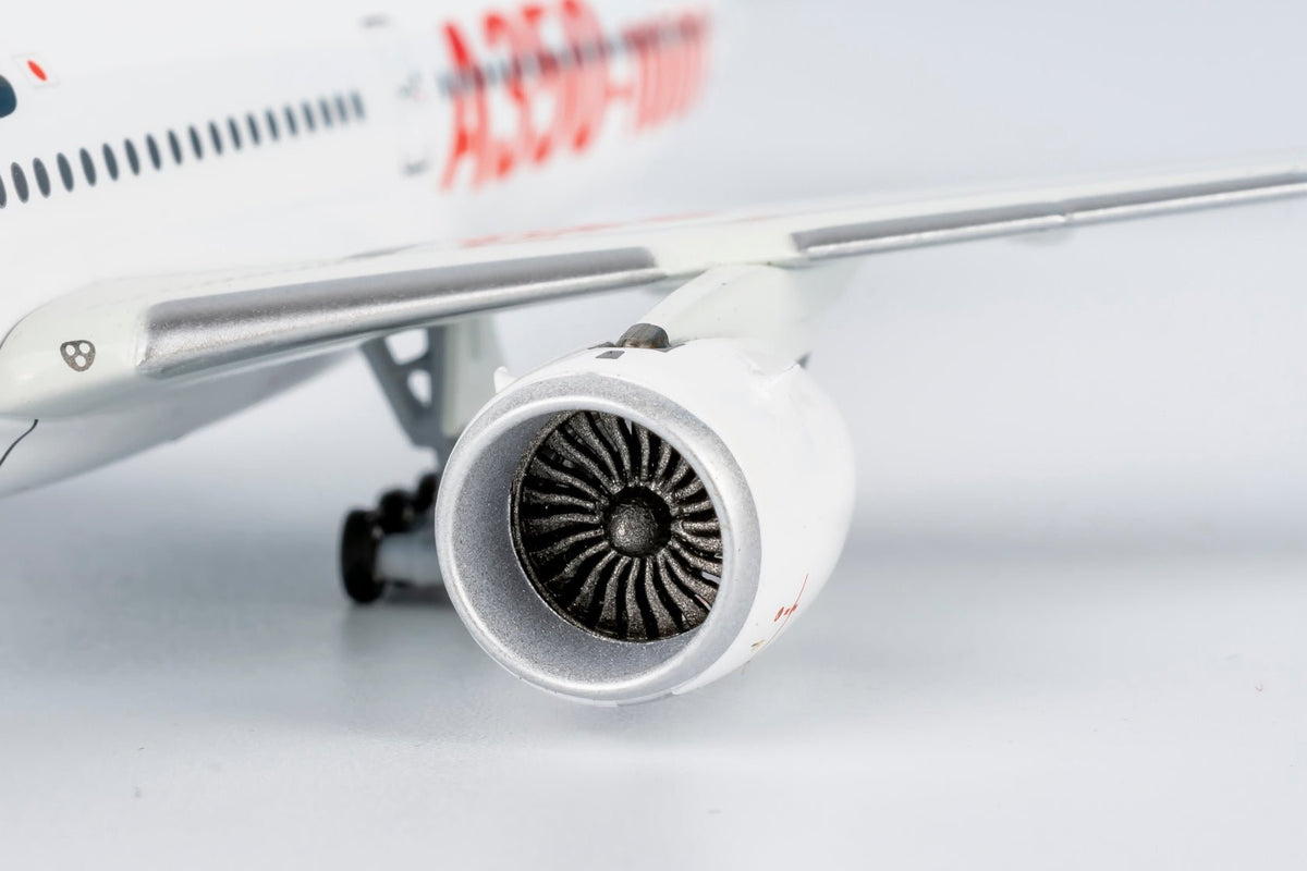 NG Models 57013 1:400 Japan Airlines (JAL) A350 - 1000 JA02WJ (with red "A350 - 1000" titles)