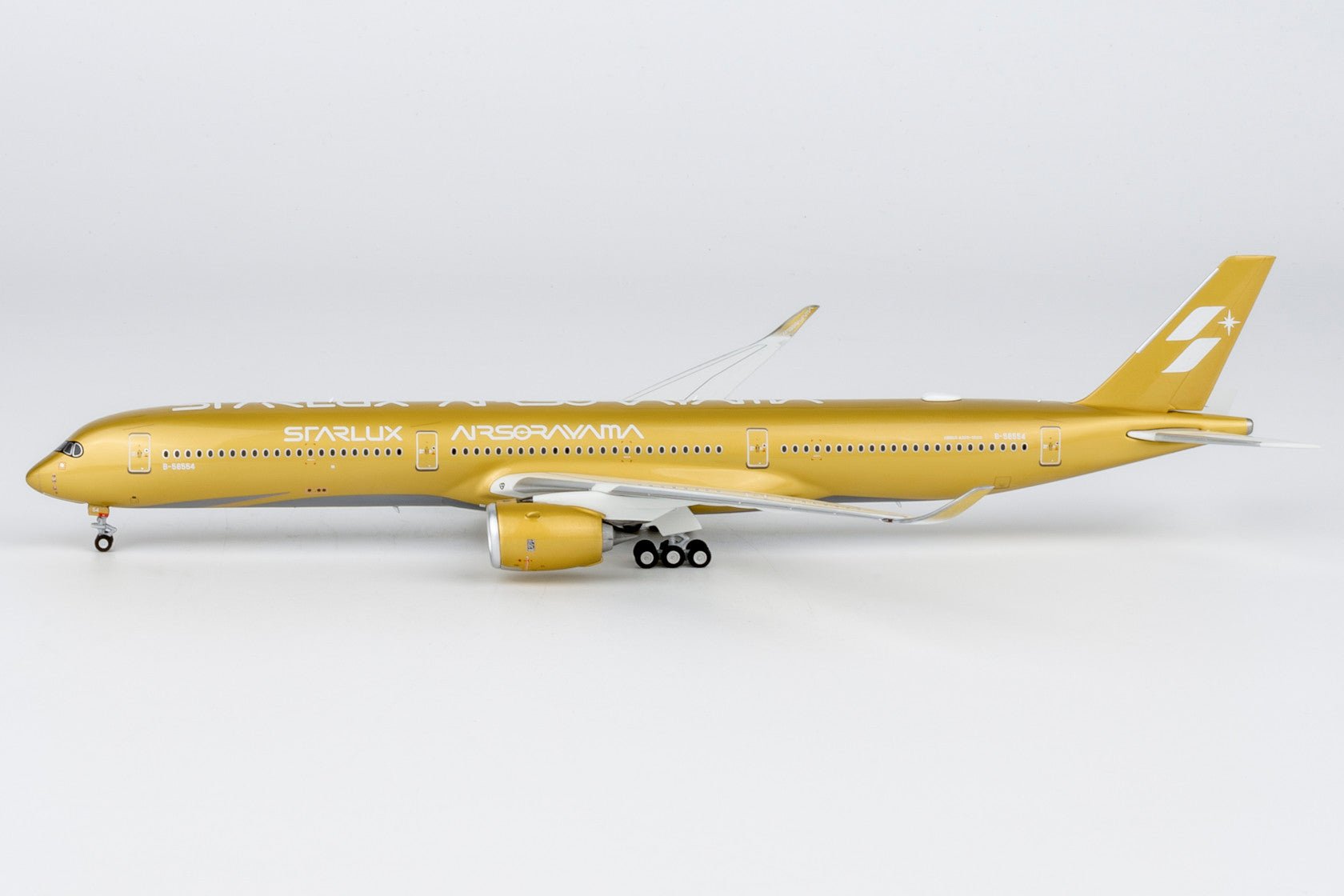 NG Models 57048 1:400 Starlux A350-1000 Airsorayama Golden – MTS