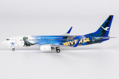 NG Models 58228 1:400 Xiamen Airlines 737 - 800/w (Universal Beijing Resort - Jurassic World)
