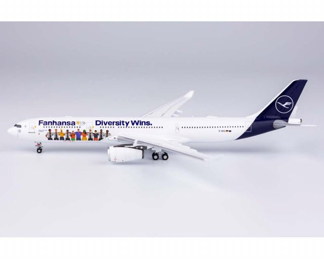 NG Models 62049 1:400 Lufthansa A330-300 D-AIKQ (Fanhansa with Diversity Wins c/s)