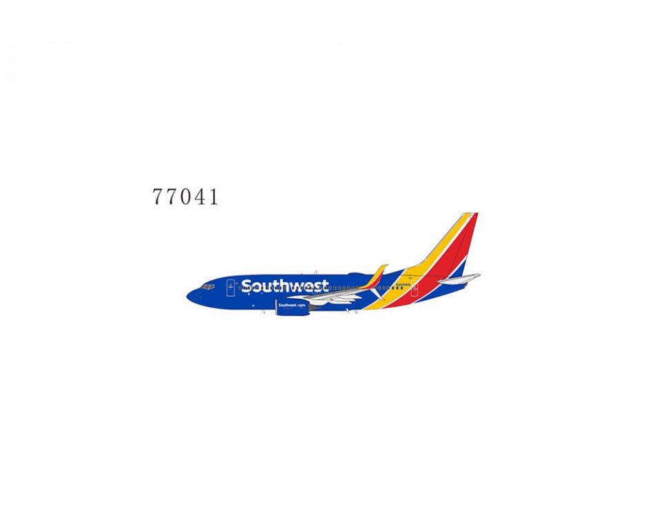 NG Models 77041 1:400 Southwest Airlines 737 - 700/w N269WN(Heart livery; with scimitar winglets) (2024.01)