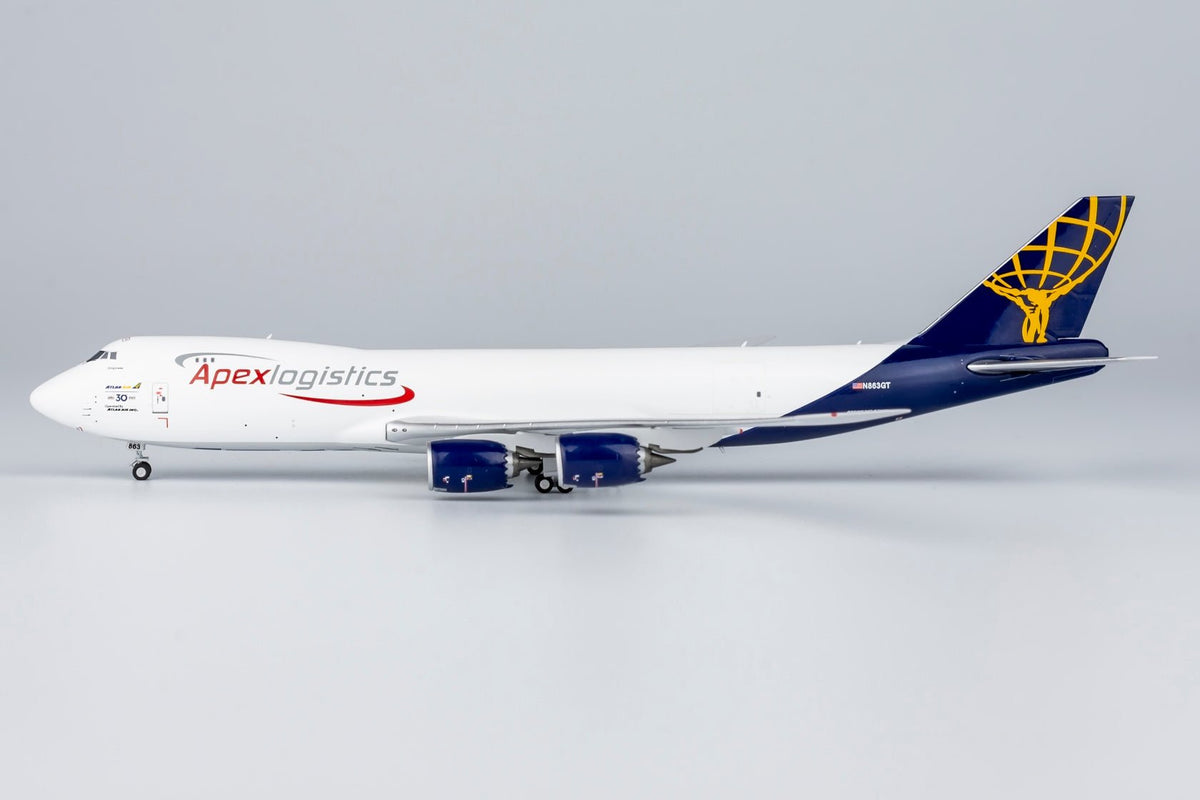 NG Models 78015 1:400 Atlas Air 747 - 8F N863GT Apex Logistics