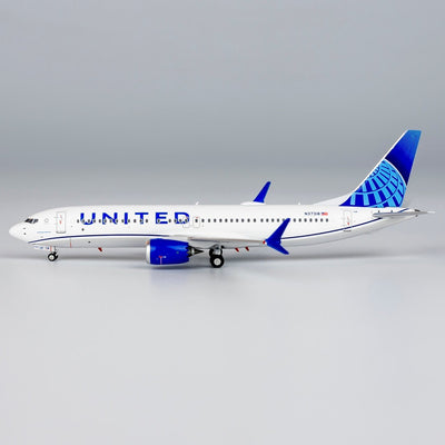 NG Models 88037 1:400 United Airlines 737 MAX 8 N37318 (Blue Evolution livery)