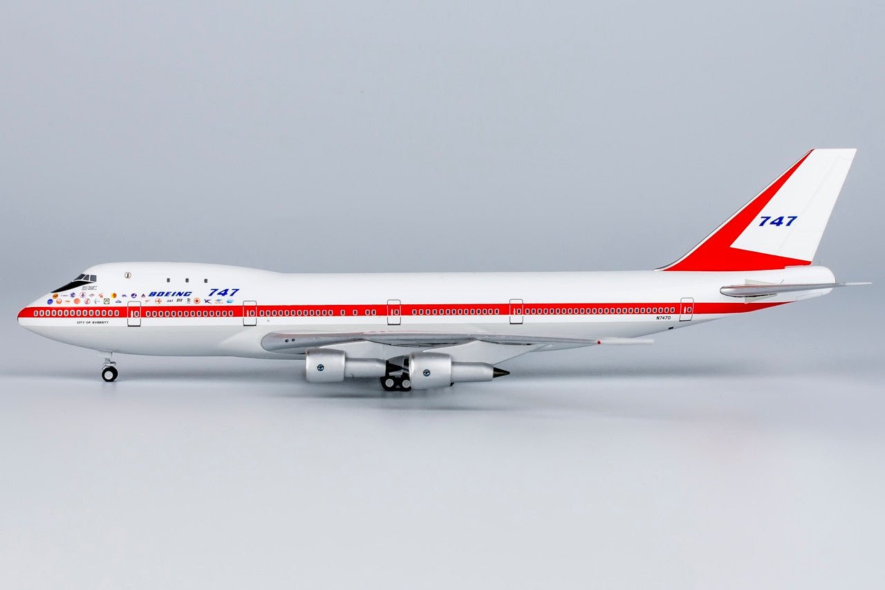 NG Models BOE004 1:400 The Boeing Company 747 - 100 N7470 (named "CITY OF EVERETT")