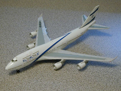 +NP Gemini Jets GJELY032 1:400 El AL Boeing 747-400 4X-ELD