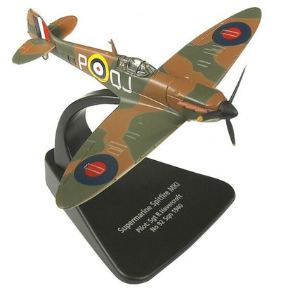 Oxford AC001 1:72 Supermarine Spitfire Mk.I Sgt. R. Havercroft, No. 92 Squadron, RAF, 1940