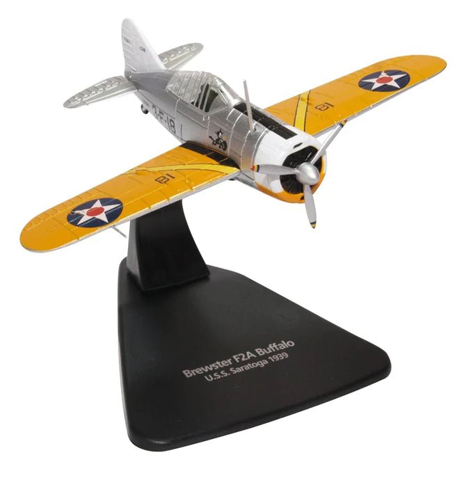 Oxford AC082 1:72 Brewster F2A - 1 Buffalo - VF - 3, U.S. Navy, USS Saratoga (CV - 3), 1939
