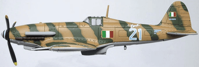 Oxford AC112 1:72 Fiat G55 Cantauro Montefusco - Bonet Squadron 1944