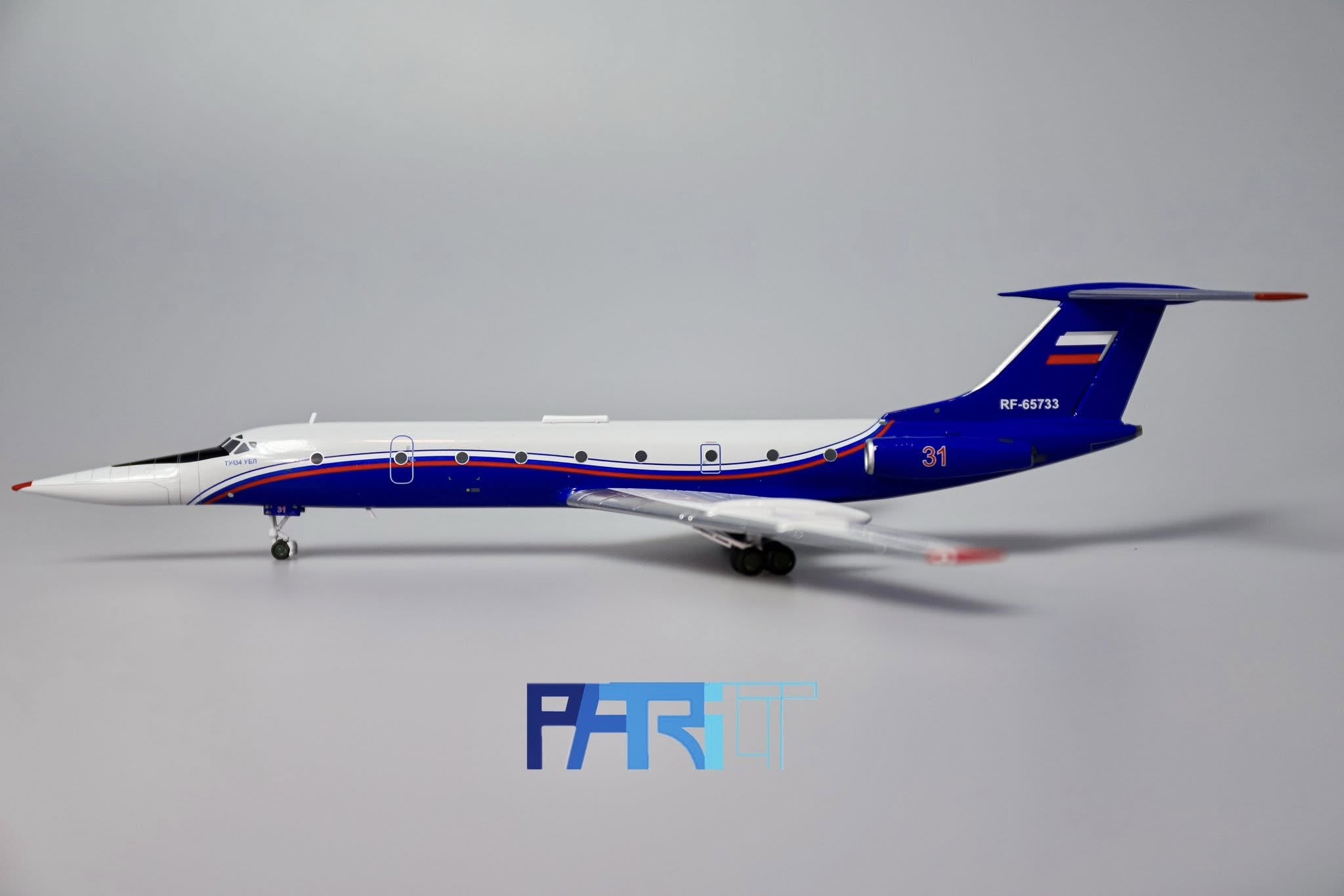 Patriot Model PT-200-009 1:200 Russian Air Force Tu-134UBL RF6573