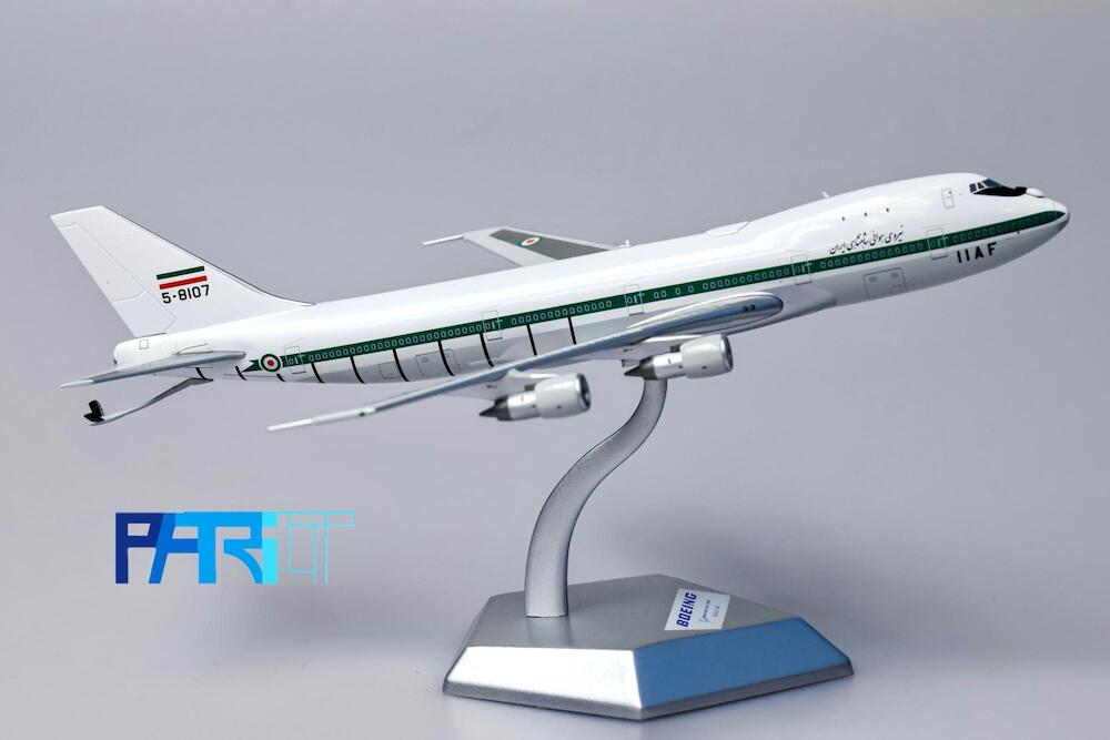 Patriot Model PT - 400 - 019FD 1:400 Boeing 747 - 131 Imperial Iranian Air Force 5 - 8108 Flap Down Edition