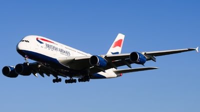 Phoenix 11172 1:400 British Airways Airbus A380 G - XLEI