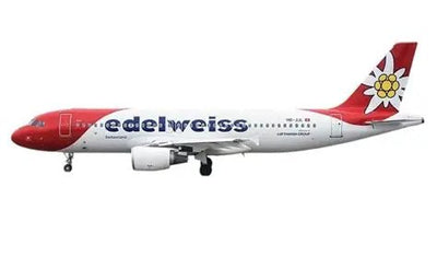 Phoenix 11982 1:400 Edelweiss Airbus A320 HB - JJL