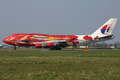 Phoenix 1:400 Malaysia Airlines Boeing 747 - 4H6 9M - MPD
