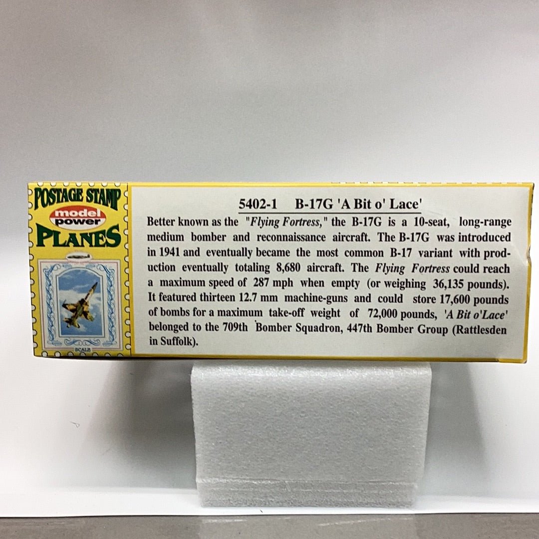 Postage Stamp 5402 - 1 B - 17G 'A Bit O'Lace' 1:155