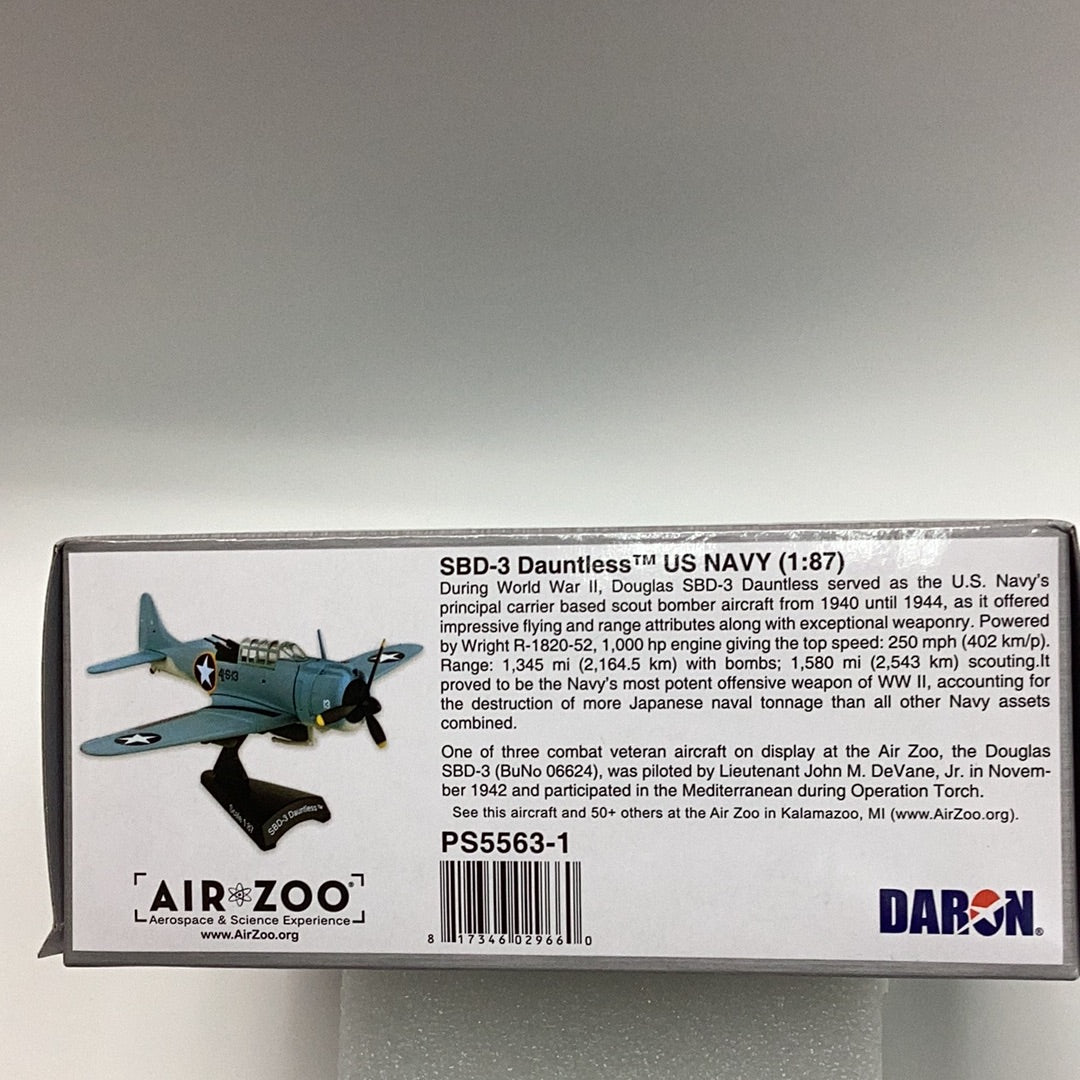 Postage Stamp PS5563 - 1 1:87 SBD - 3 Dauntless US Navy